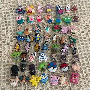 Lot of charms for clog shoes